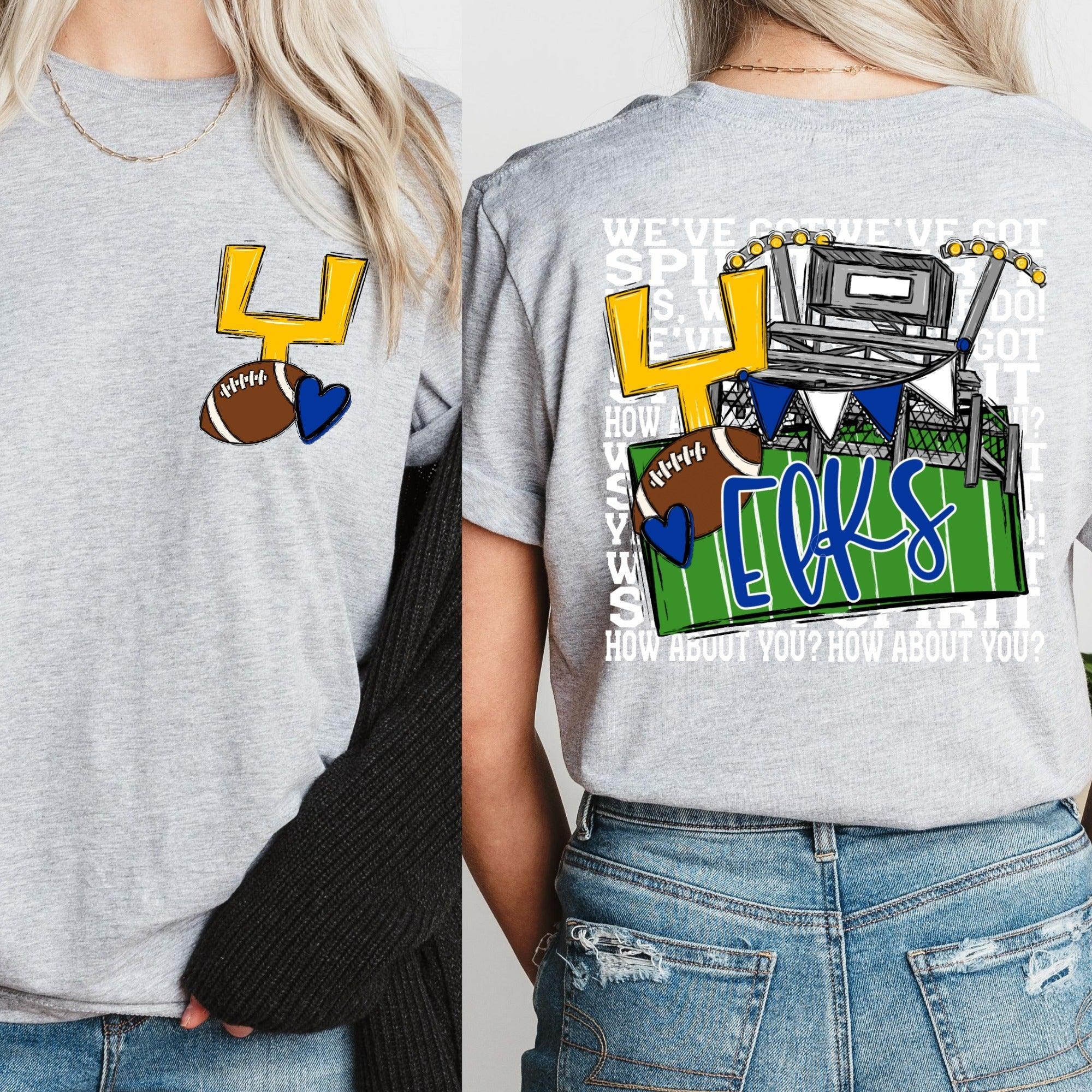 You've Got Spirit Elks DTF Transfer - Merch Girls