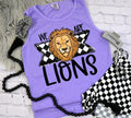 We are Lions DTF Transfer - Merch Girls