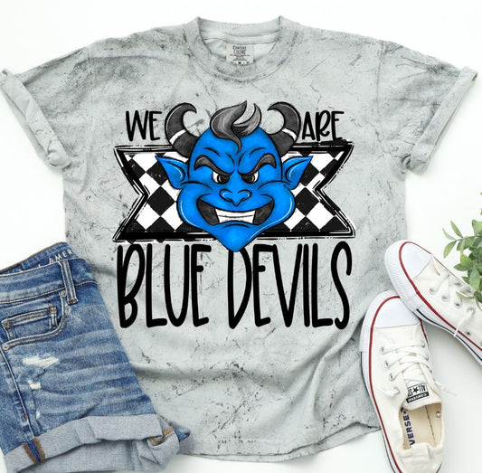 We Are Blue Devils DTF Transfer