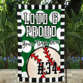 Loud & Proud Baseball Garden Flag - Merch Girls