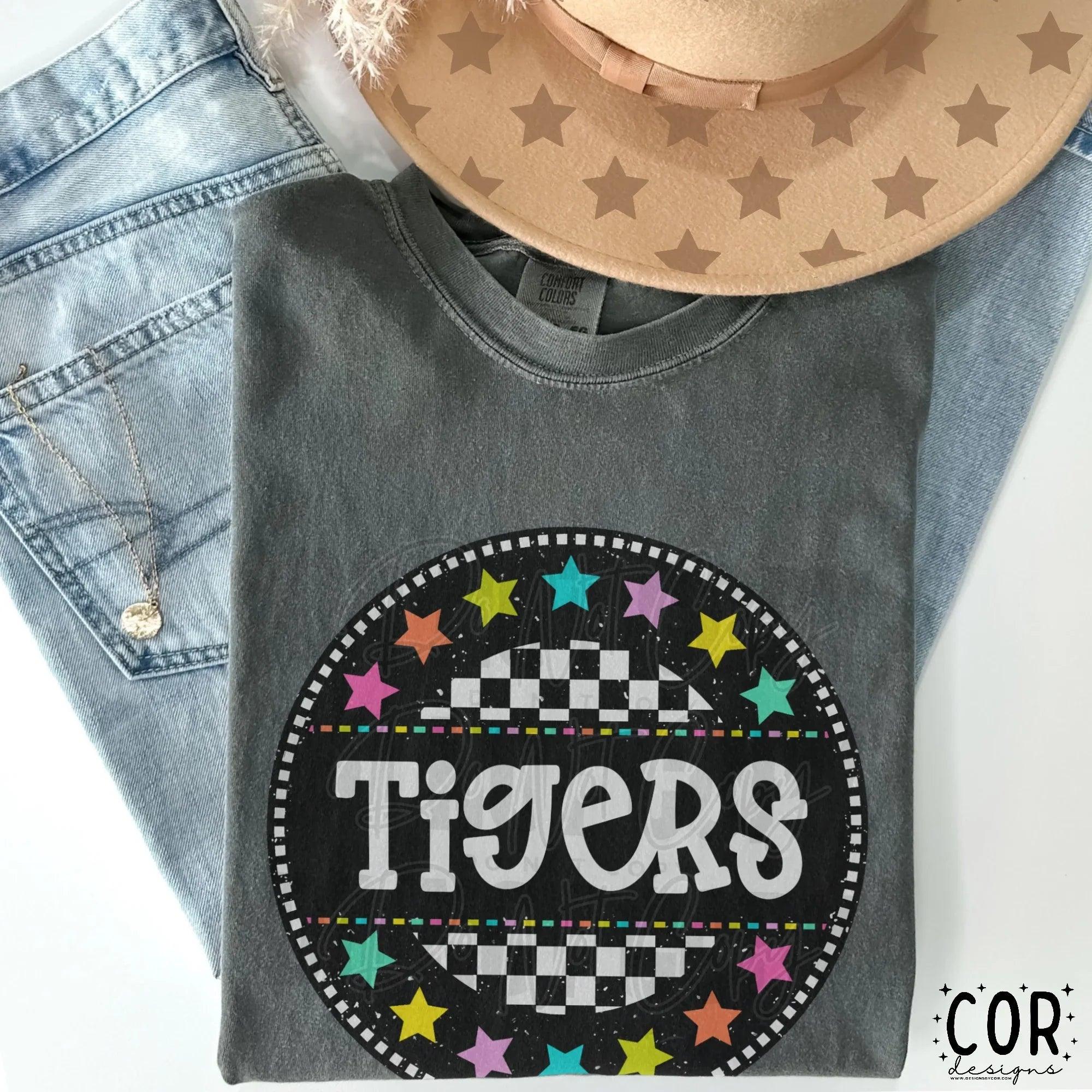 TigersCircle Star Mascot DTF Transfer - Merch Girls