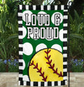 Loud & Proud Softball Garden Flag - Merch Girls