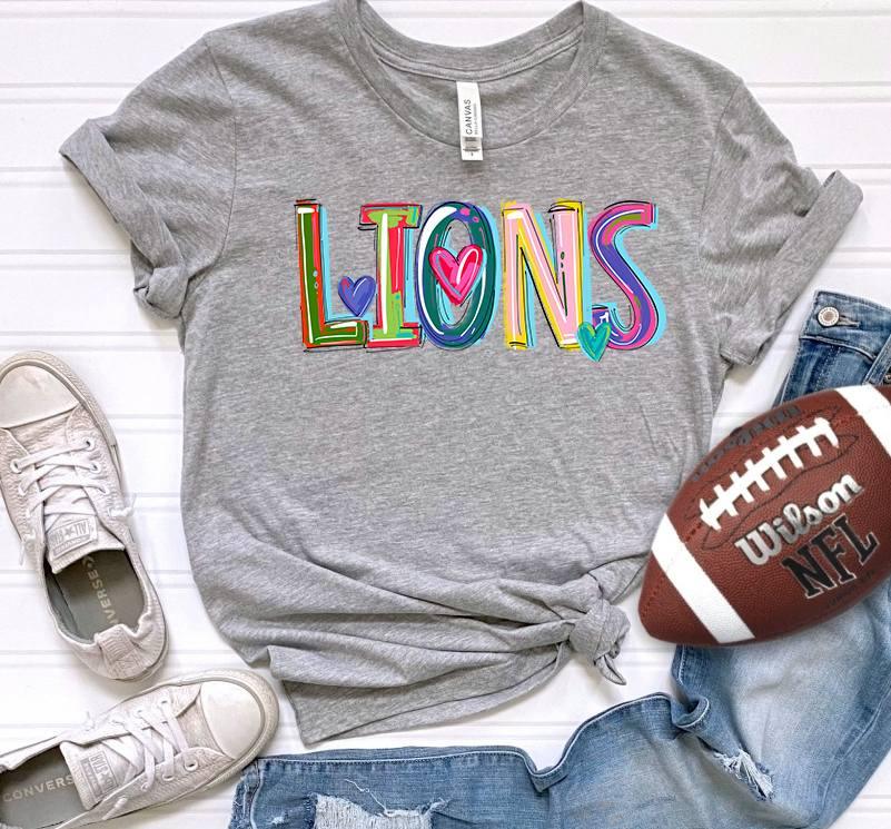 Lions Cheery DTF Transfer - Merch Girls