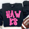 Hawks Pink Out DTF Transfer - Merch Girls