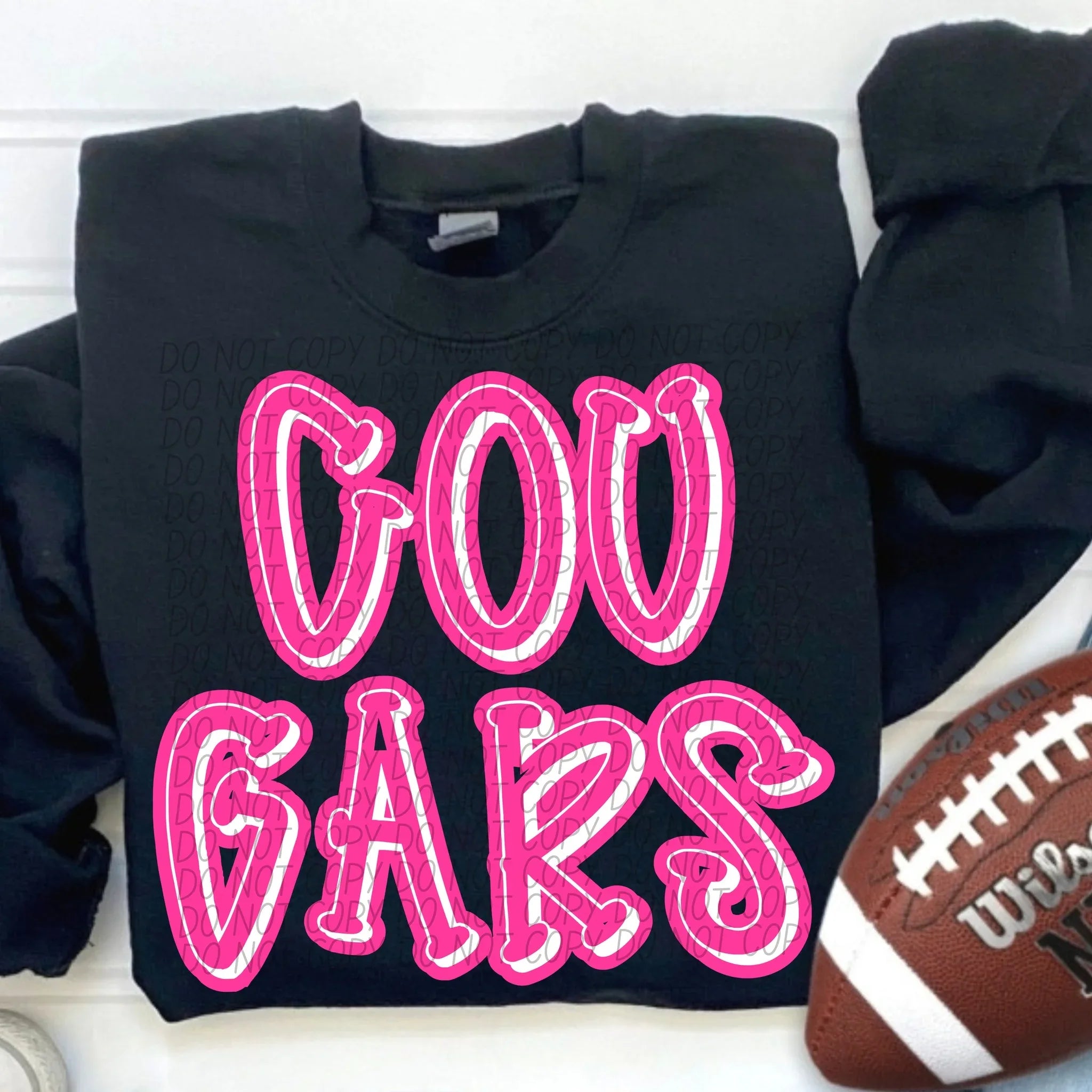 Cougars Pink Out DTF Transfer - Merch Girls