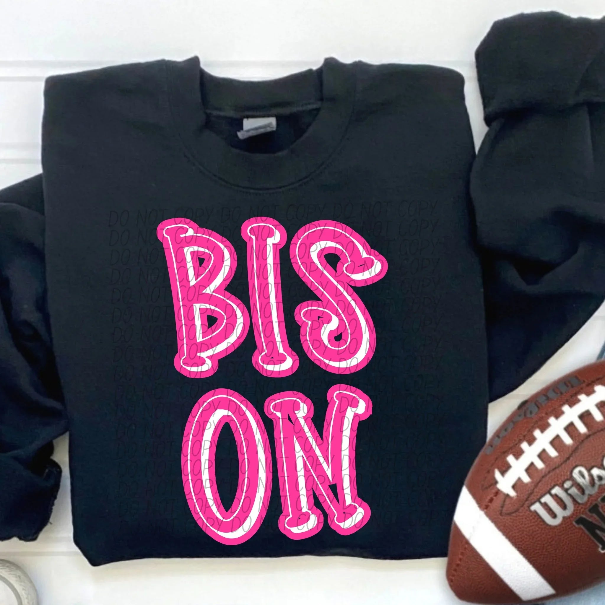 Bison Pink Out DTF Transfer - Merch Girls