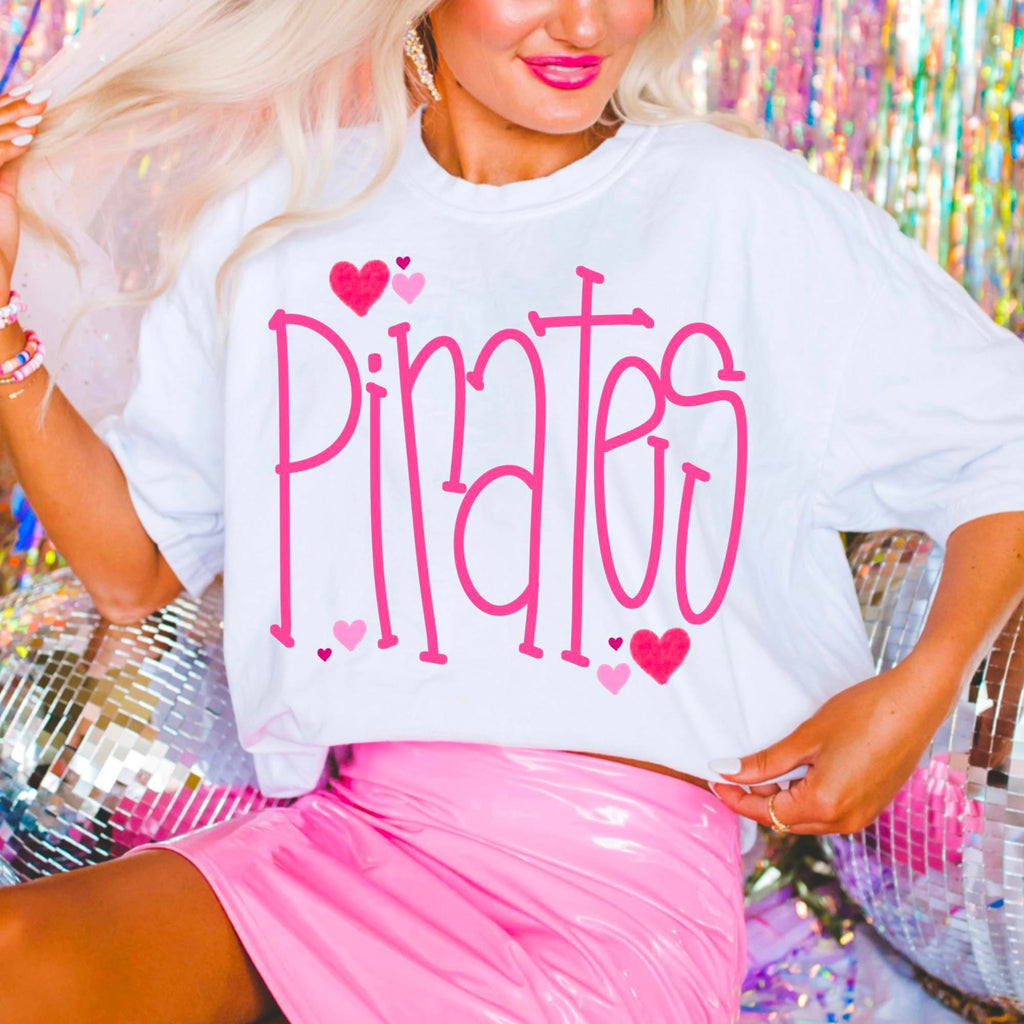 Mascot Hearts DTF Transfer