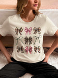 Camo Bows Preppy Graphic Tee - Merch Girls