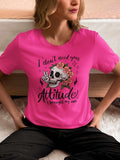 I Don't Need Your Attitude I Brought My Own Graphic Tee - Merch Girls