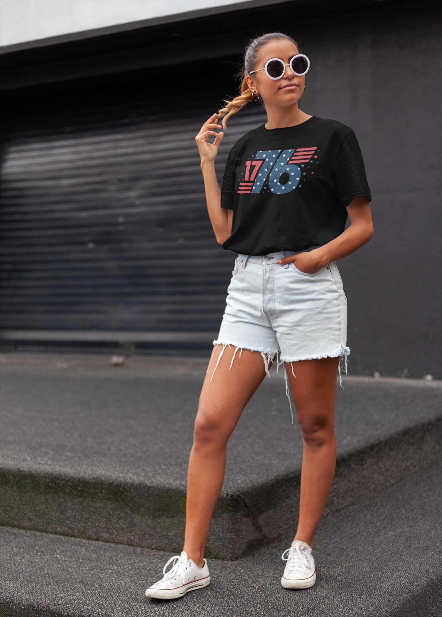 Stars and Stripes 1776 Graphic Tee