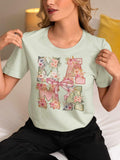 Mama Floral Preppy Graphic Tee - Merch Girls