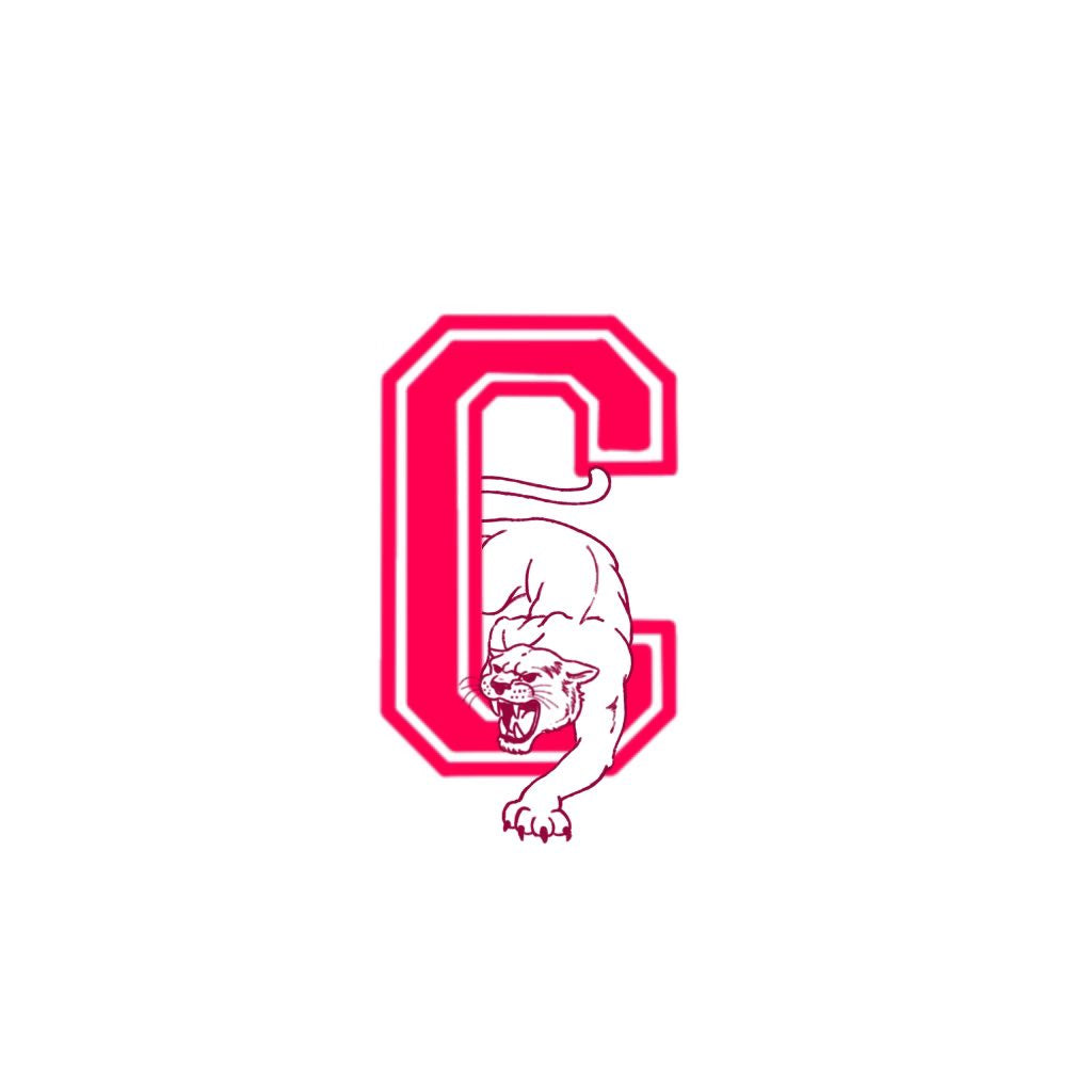 Letter and Outline Mascot Embroidered Comfort Color Pocket Tee