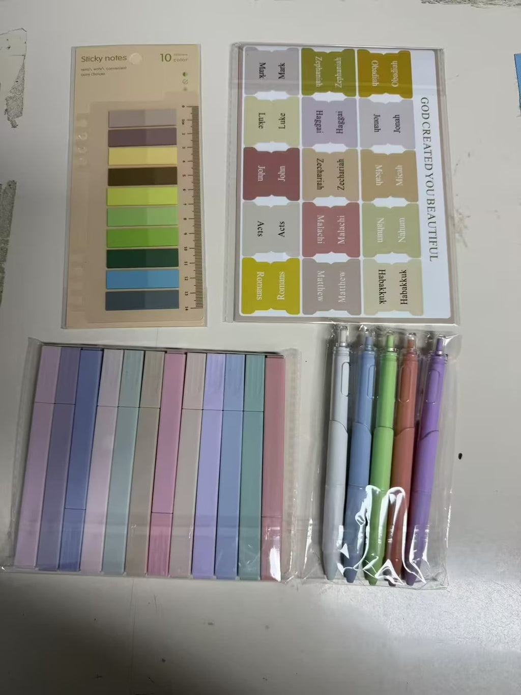 Bible/Planner Embroidered Covers with pen set