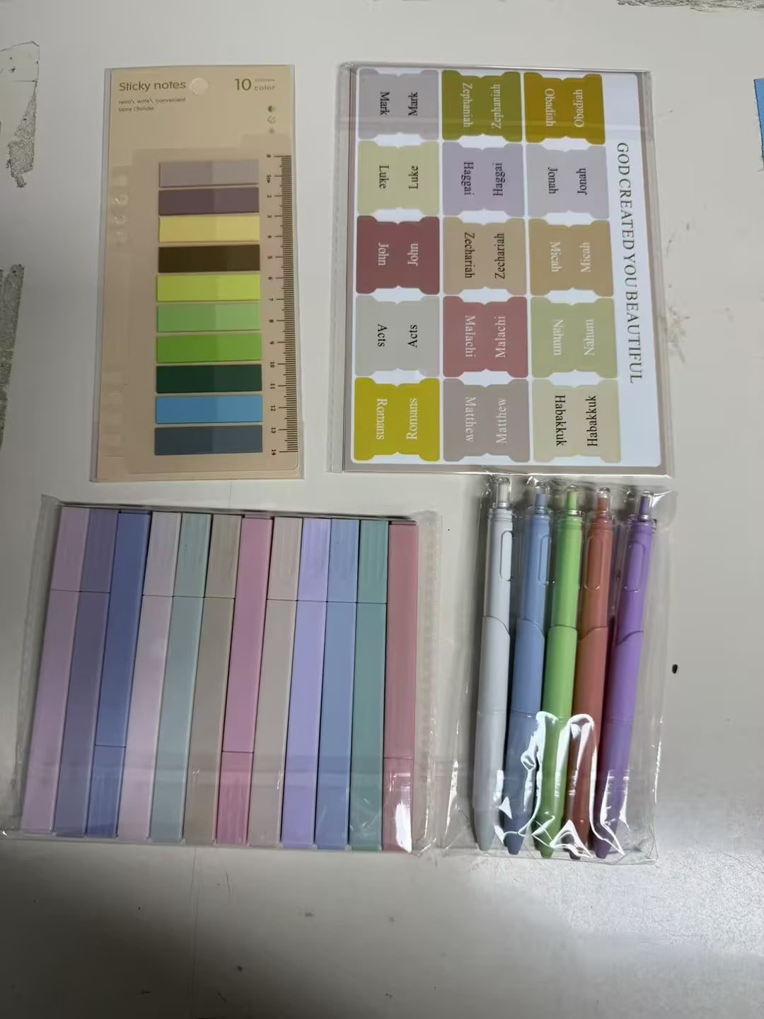 Bible/Planner Embroidered Covers with pen set