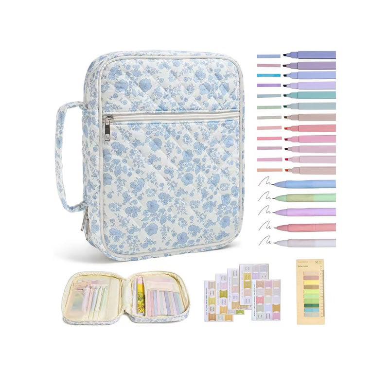 Bible/Planner Embroidered Covers with pen set