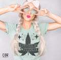 Pass Joints Not Judgement Black Print Graphic Tee - Merch Girls