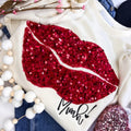 Muah!! Embroidered Sweatshirt