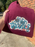 Give Thanks Embroidered Sweatshirt - Merch Girls