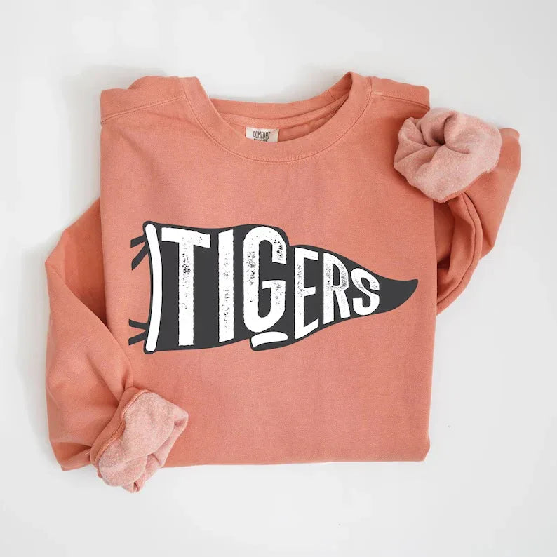Tigers Pennant DTF Transfer - Merch Girls