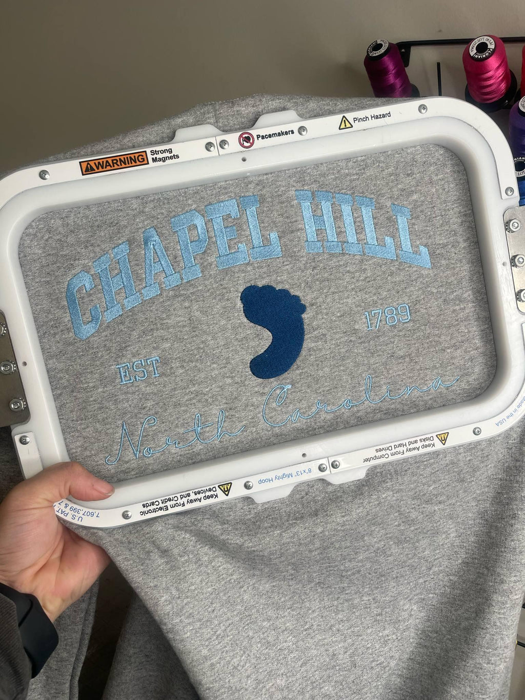 Hometown College/School Embroidered Shirt - Merch Girls