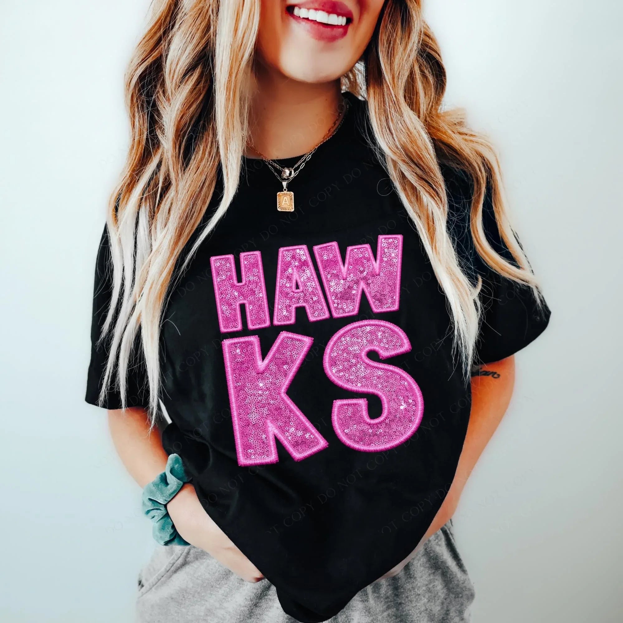 Hawks DTF Transfer - Merch Girls