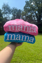 Mama Embroidered Tie Dye Sweatshirt