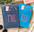 Vitals & Vibes | Personalized Medical Monogram Embroidered Pocket Tee