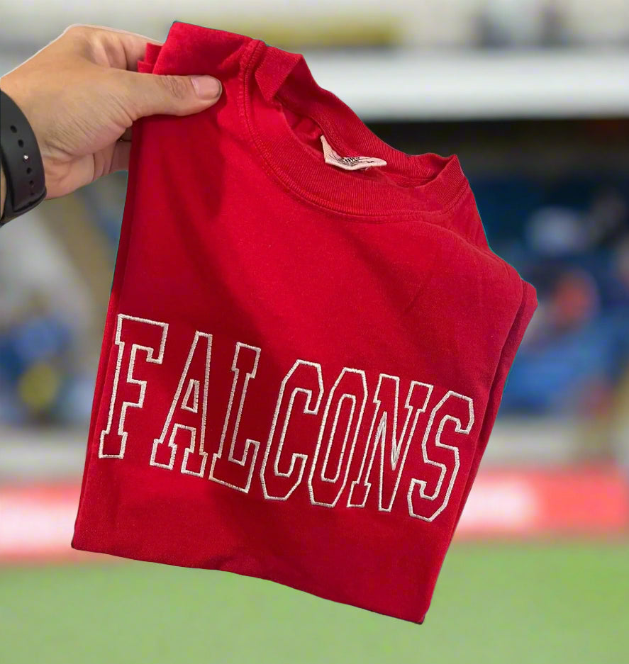 Custom Varsity Outline Embroidered Shirt