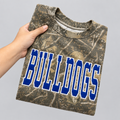 Standout Season | Personalized Embroidered Applique Camo Sweatshirt