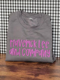 Custom Grace Font Embroidered CC Short Sleeve/Sweatshirt - Merch Girls