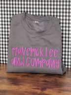 Custom Grace Font Embroidered CC Short Sleeve/Sweatshirt - Merch Girls
