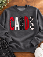 Patchwork Pep Custom Mascot Embroidered Appliqué Shirt | Personalized School Spirit Sweatshirt