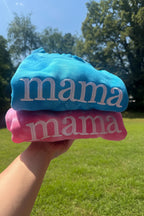 Mama Embroidered Tie Dye Sweatshirt