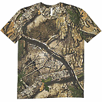 Neon Pink Mama Glitter Applique Embroidered Realtree Camo T-Shirt | Unisex Fit