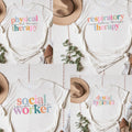 Custom Occupation Watercolor DTF Transfer - Merch Girls