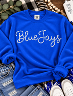 Hand Stitch Text Mascot | Personalized Embroidered Name Shirt