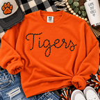 Hand Stitch Text Mascot | Personalized Embroidered Name Shirt
