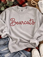 Hand Stitch Text Mascot | Personalized Embroidered Name Shirt