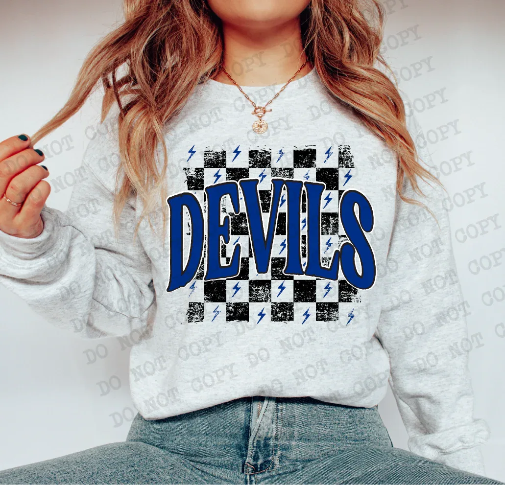 Devils DTF Transfer - Merch Girls