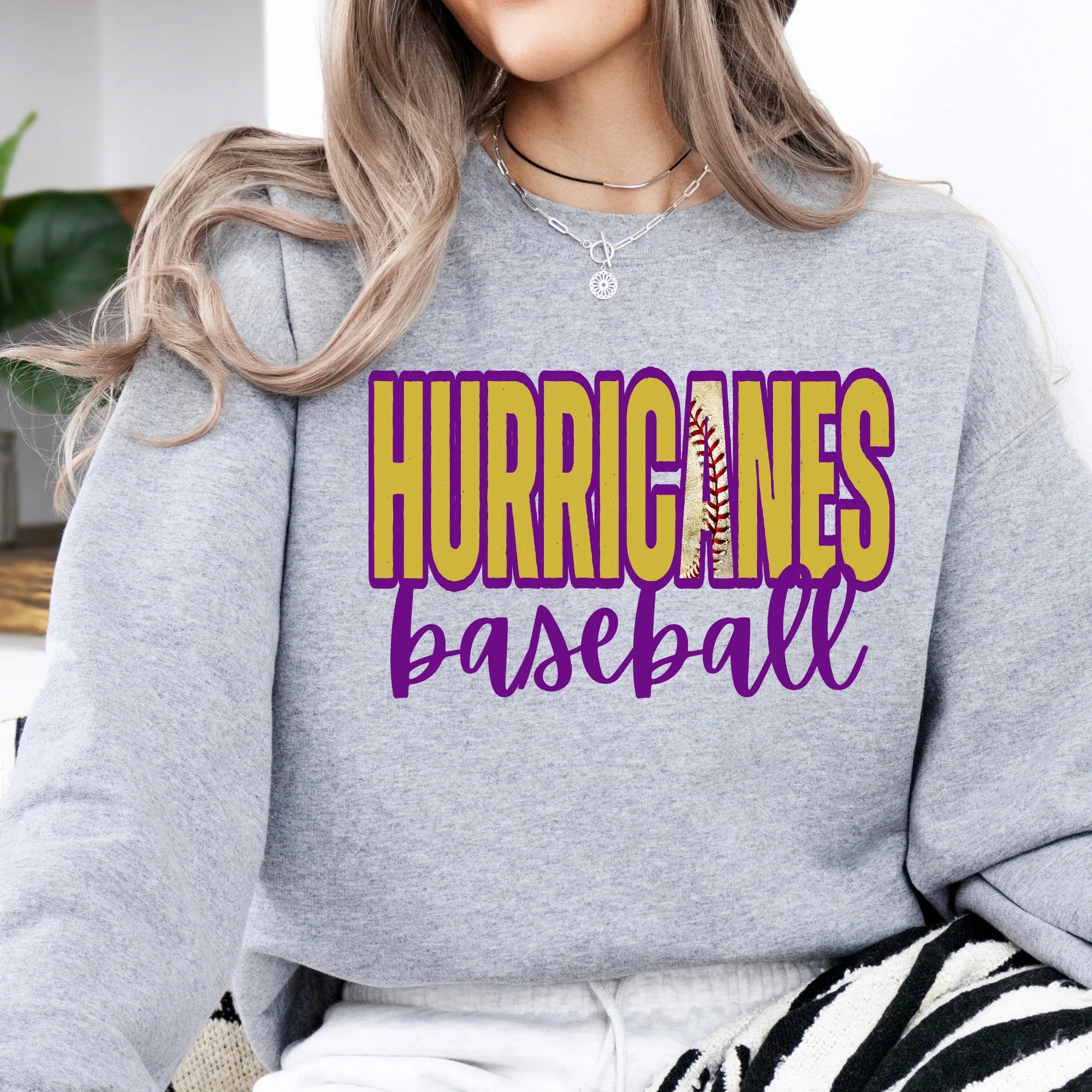 Hurricanes Baseball DTF Transfer - Merch Girls