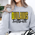 Outlaws Softball DTF Transfer - Merch Girls