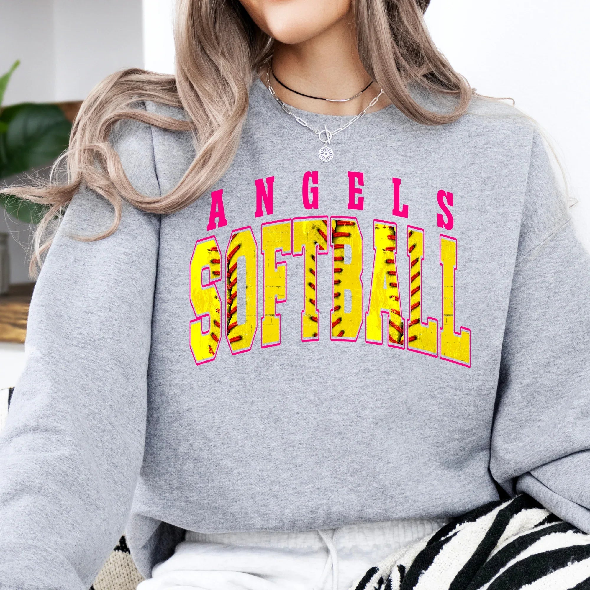 Angels Softball DTF Transfer - Merch Girls