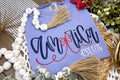 America Est. 1776 Embroidered Patriotic Shirt | Bow USA Independence Day Tee