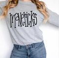 Mavericks Hand Letter DTF Transfer - Merch Girls