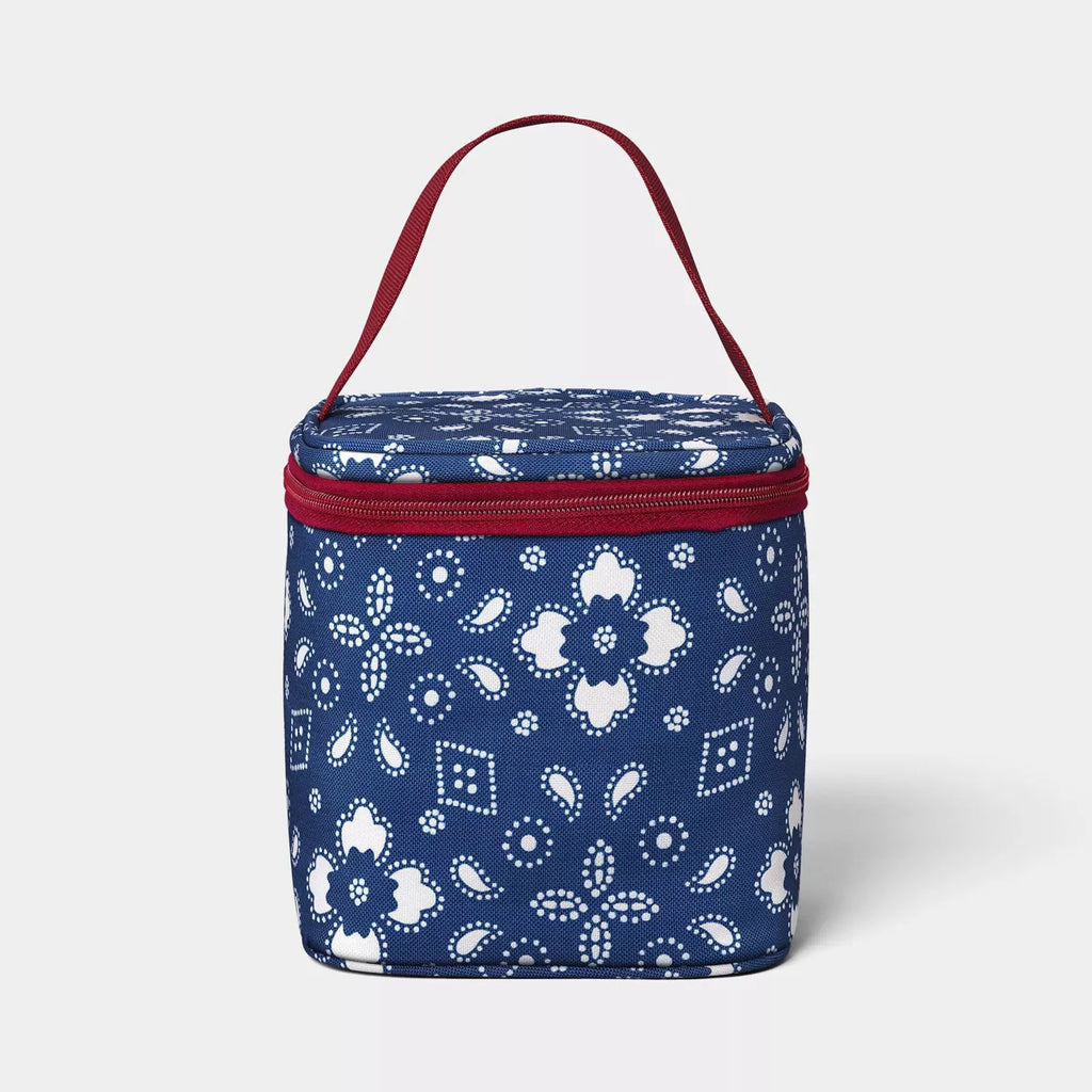 Embroidered Monogram 4 Can Soft Sided Personal Cooler