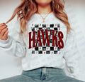 Hawks Maroon DTF Transfer - Merch Girls