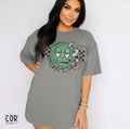 Stoner Life with Smoking Face Graphic Tee - Merch Girls