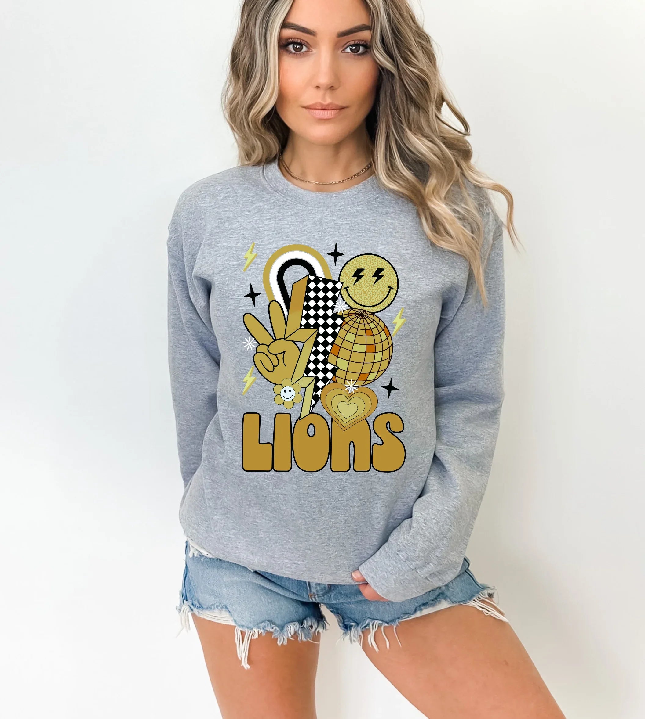 Lions Groovy DTF Transfer - Merch Girls
