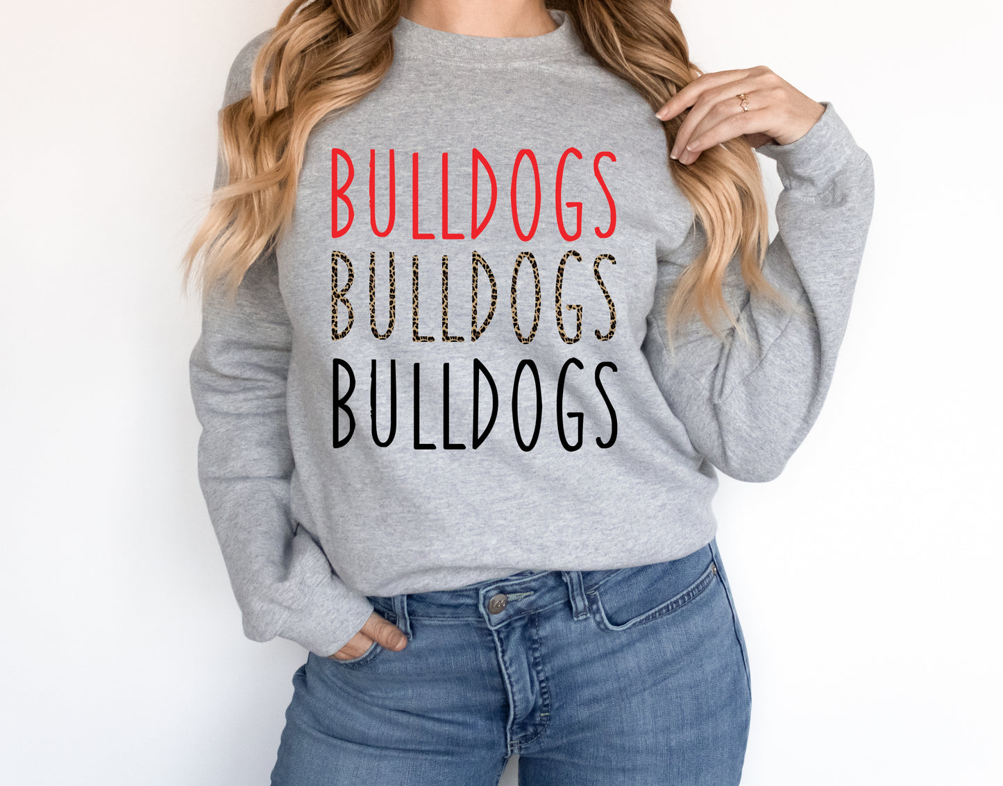 Bulldogs Skinny Mascot Graphic Tee