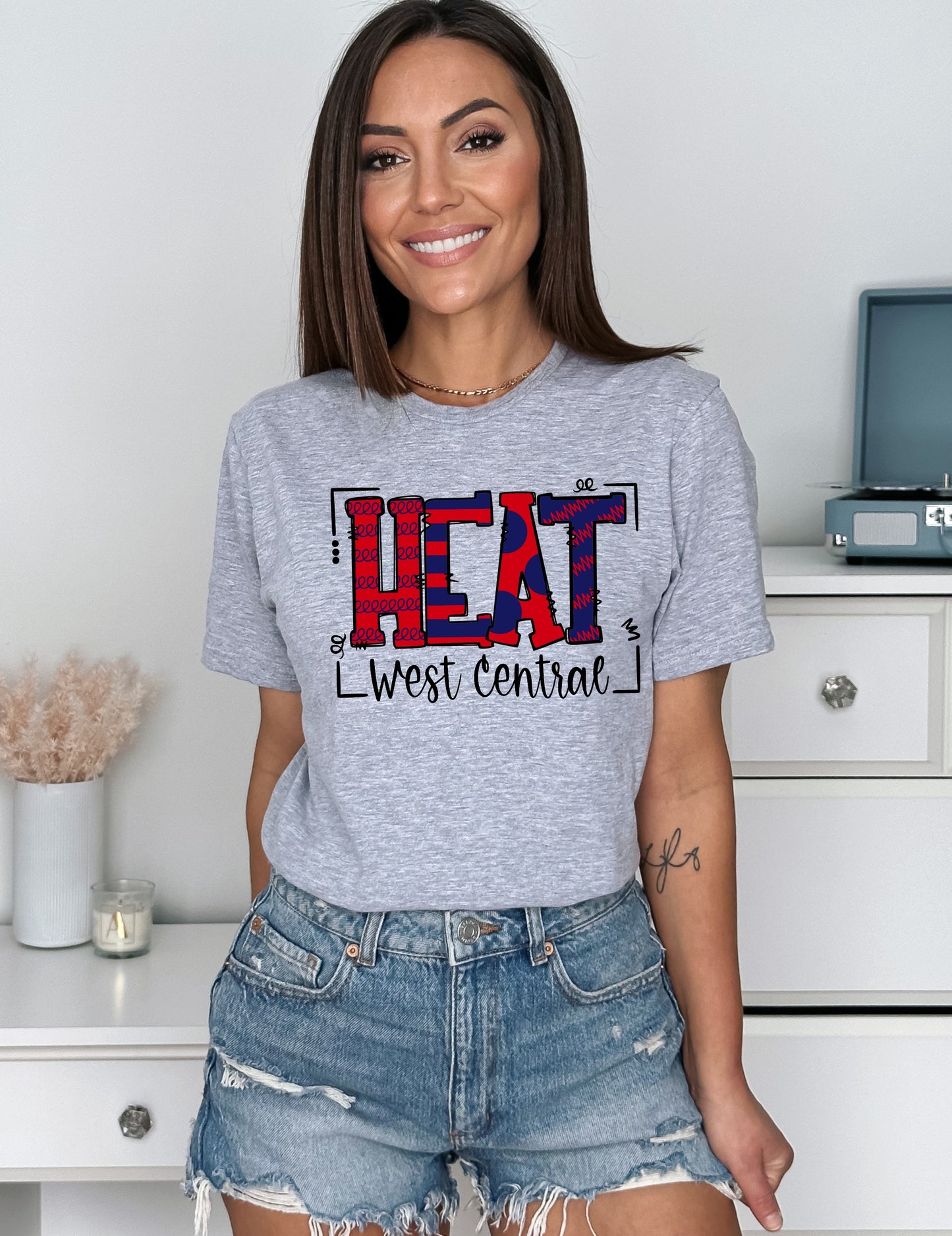 West Central Heat Doodle Graphic Tee